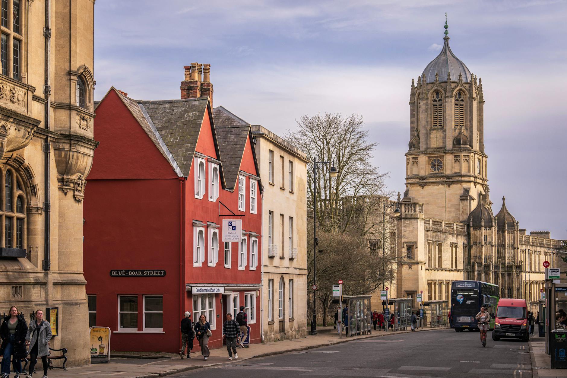 A historic street and college in Oxford, gateway to the eastern Cotswolds